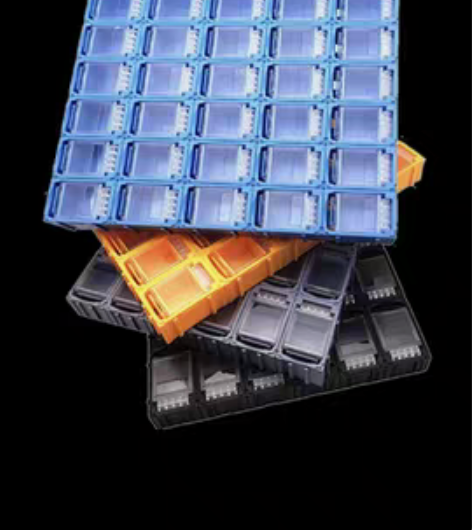 防静电smt贴片元件盒，型号T157蓝色 ...