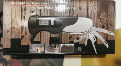 包邮车载救生锤，军刀，测胎压神器，全新，便...