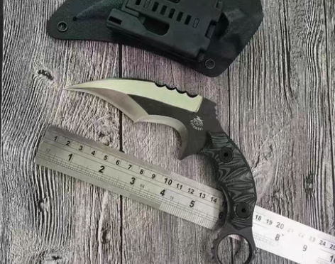 D2钢死神镰刀爪刀鹰爪蝎子爪虎爪开刃便携进...