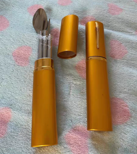 餐具三件套筷子、勺子，叉子，方便携带，外出...