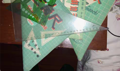 绘图三角板若干绘图铅笔54只专用绘图工具 ...