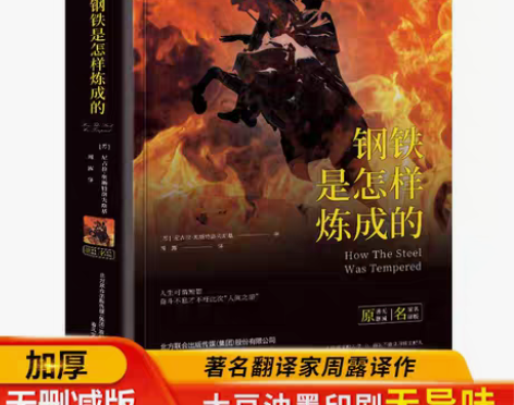 包邮精装硬壳钢铁是怎么样炼成的正版完整版初...