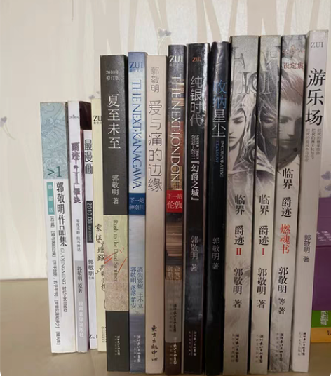 郭敬明小说，十块钱一本，打包可优惠。可自提...