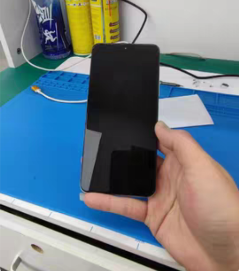 红米k50pro k50拆机屏幕总成银色带...