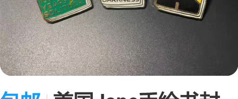 包邮美国Jane手绘书封胸针 分别是《百年...