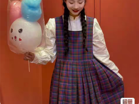 包邮朝花夕拾的裙子，穿过几次，均码，200...