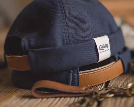 张子枫同款黑色地主帽子男女百搭防晒休闲街头...