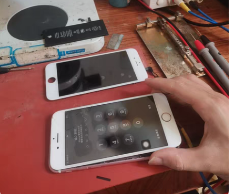 包邮苹果的6s换外屏只需要69起 手机维修...