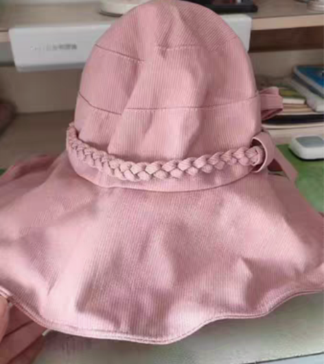 转卖帽子女韩版学生夏季防晒帽新款大沿渔夫帽...