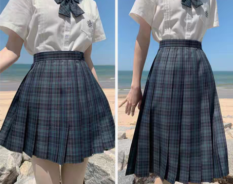 转卖【国庆价】jk制服裙夏款大码jk格裙群...