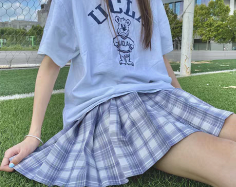 【出】莎莎糖~失忆症侯群jk格裙 42cm...