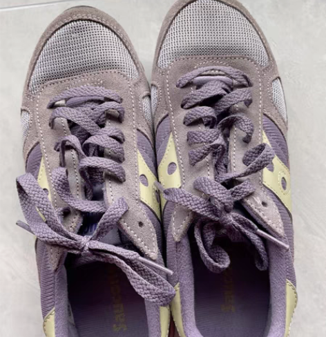 包邮Saucony女士运动鞋，38码，紫色...