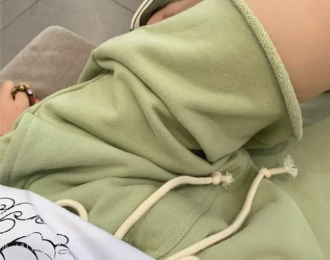 转卖张贝贝高腰显瘦休闲裤女宽松薄款抽绳五分...