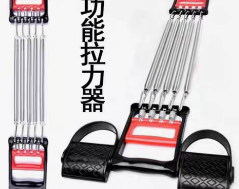转卖弹簧拉力器扩胸器男健身器材家用拉簧臂力...