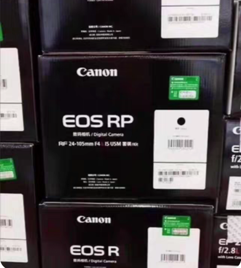 佳能EOS Rp微单 全画幅2620万像素...