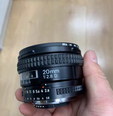 尼康20 2.8d镜头 98新 镜片完美，...
