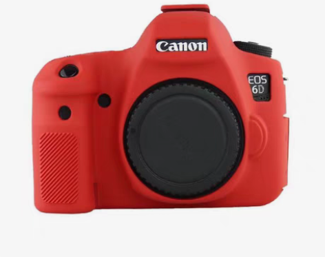 包邮适用佳能 EOS 6D 单反相机硅胶套...