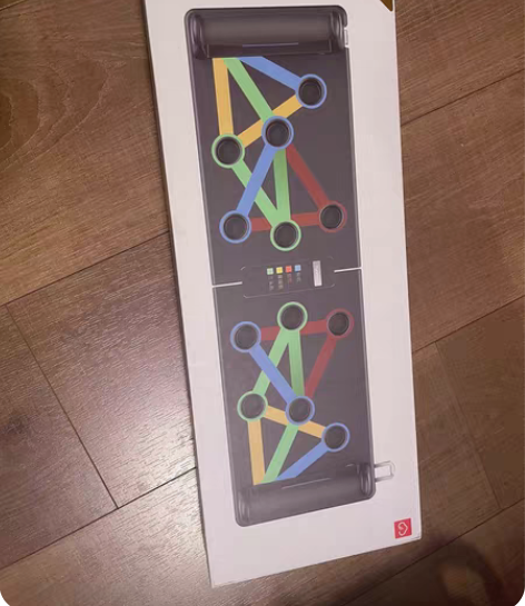 便携式俯卧撑支架~ 让俯卧撑更轻松!没有拆...