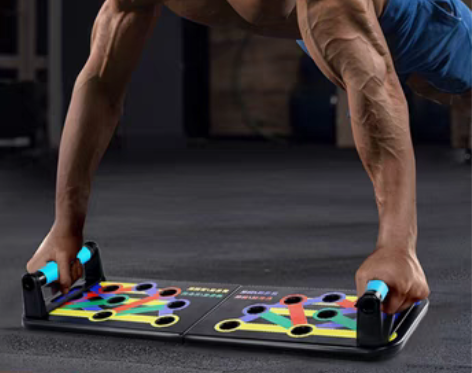 转卖俯卧撑支架男健身器材家用胸肌训练锻炼俄...