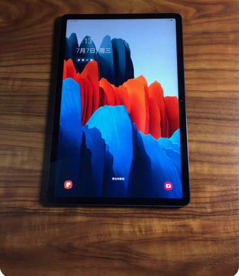 电池循环4次～三星平板S7 T878 4G...