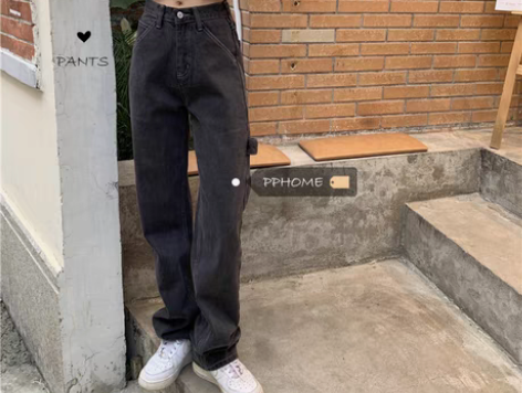 转卖PPHOME复古雅痞少女感PANTS~...