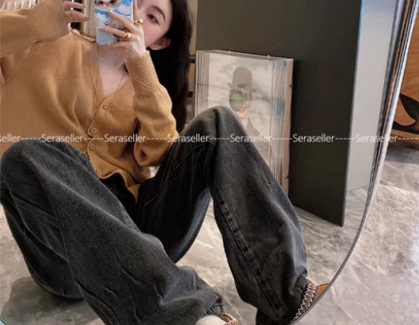 转卖【S.L】mskin6买手店复古风时髦...