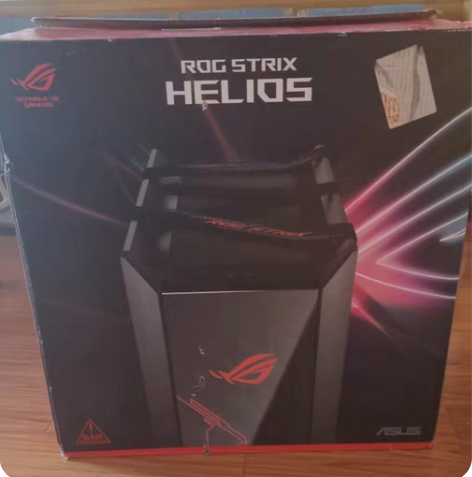 rog太阳神机箱，黑色，带原包装箱。仅出太...