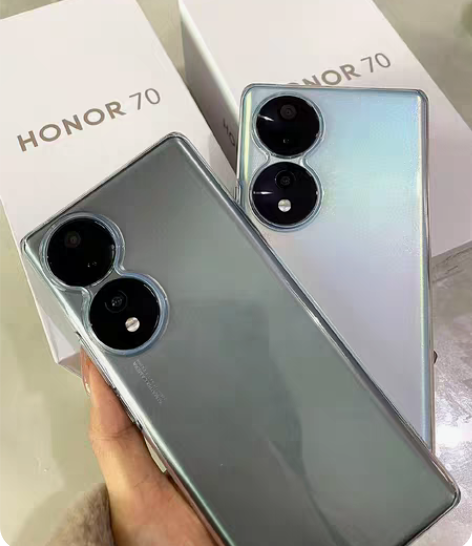 荣耀70 IMX800三主摄双曲屏设计高通...