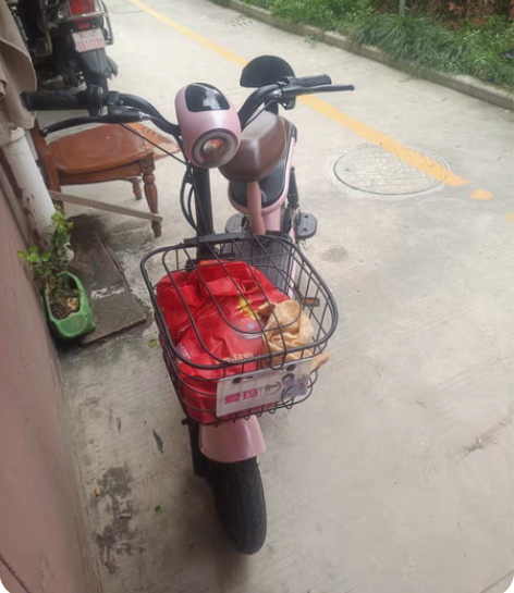 自用电动车带48一20铅酸电池能骑20km...