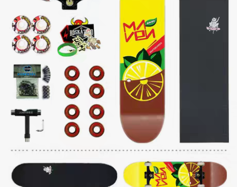 转卖JUSTICE 滑板 感兴趣的话点“我...