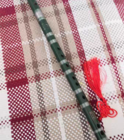 包邮竹霖喧名牌笛子音准流畅双节单插白铜。白...