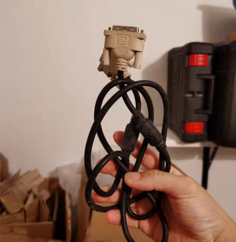 包邮显示器 原装 dvi 视频线 显示器线...