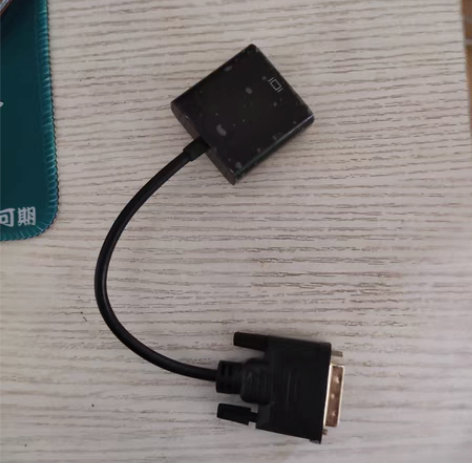 包邮电脑台式机显卡DVI转VGA接口连接线...