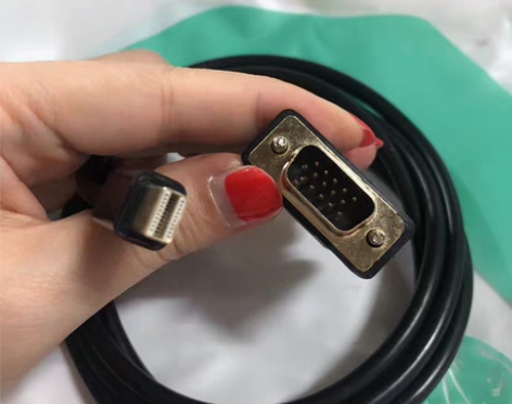 包邮全新迷你dp转vga转接线1.8米 有...