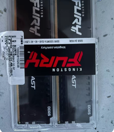 包邮ddr5,5200金士顿FURY32(...
