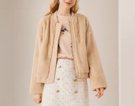 转卖【天猫双12】简朵短外套女2021冬季...