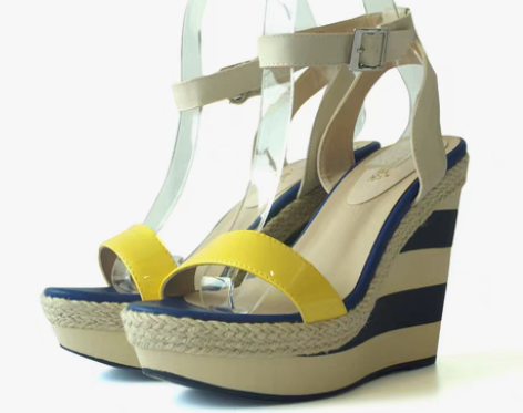 转卖简朵2014夏季新款女鞋 优雅露趾防水...