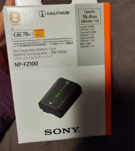 转卖Sony/索尼 NP-FZ100 可重...
