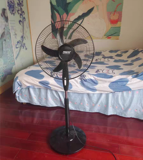 包邮皓远落地式电风扇家用超静音遥控扇 转手...