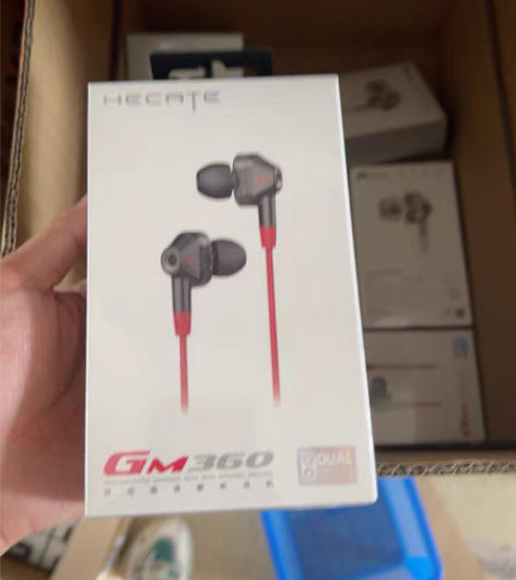 包邮漫步者HECATE GM360双动圈耳...