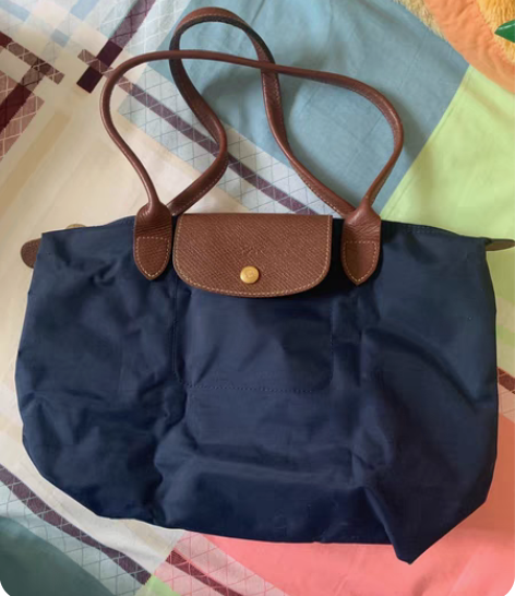 包邮Longchamp/珑骧女士长柄小号饺...