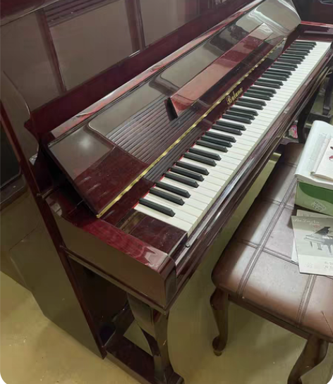 布鲁纳钢琴up123 产地上海 外观正常使...