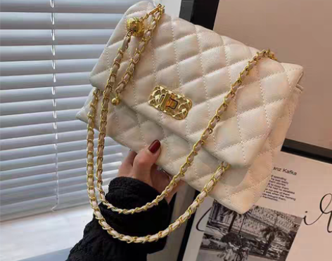 包邮【全新包邮】2022新款女士菱格小包包...