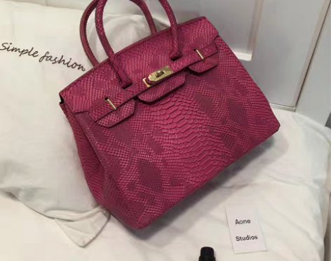 转卖包包2022新款女包单肩斜挎包时尚铂金...