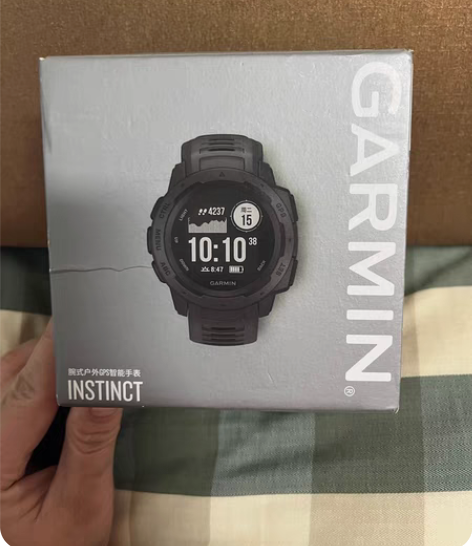 全新GARMIN佳明 本能石墨灰户外智能运...