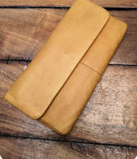 复古女士钱包 卡包 自己养的长款卡包  钱...