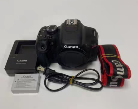包邮95新佳能600D  二手单反相机 油...