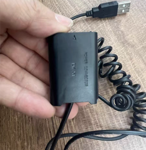 包邮索尼BX1假电池ZV1相机直播供电线，...