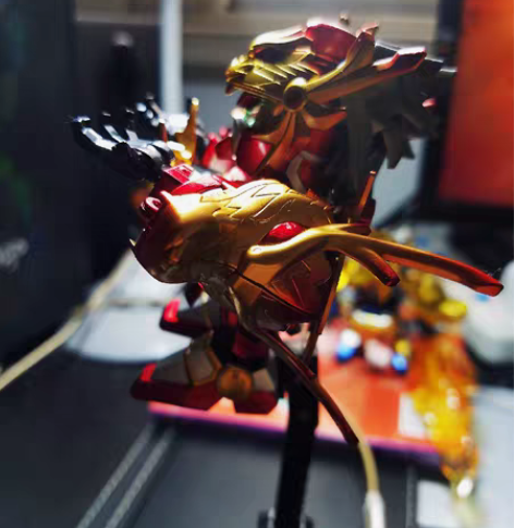 万代三国bb战士高达sd喷涂成品 万代马超...