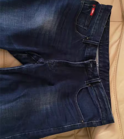 立酷派Lee cooper弹力牛仔裤,深靛...